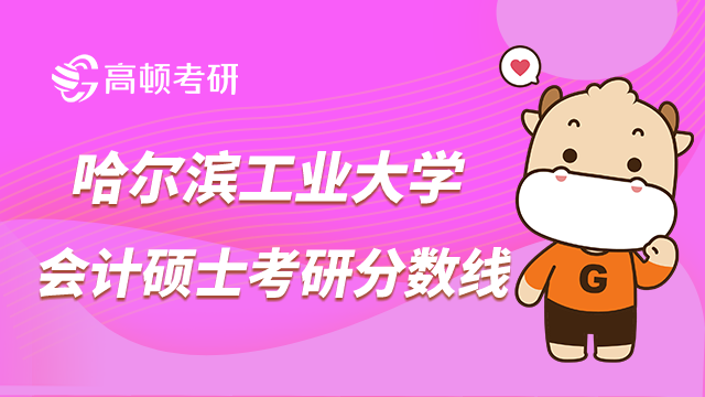 哈尔滨工业大学会计硕士考研分数线