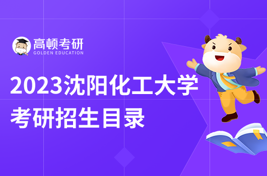 沈阳化工大学考研招生目录