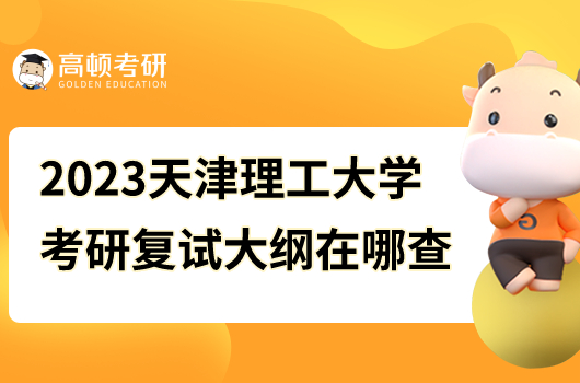 2023年天津理工大学考研复试大纲