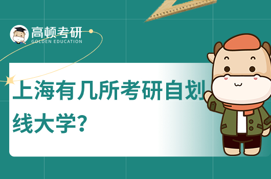 上海有几所考研自划线大学？