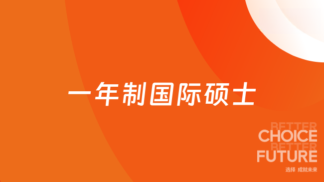 一年制国际硕士